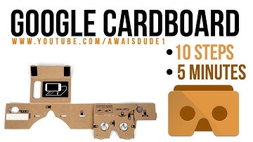 How to assemble Google Cardboard  in less than 5 minutes | Unboxing and Assembly