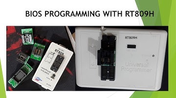 HOW TO USE RT 809H BIOS PROGRAMMER BY VINOD KENNY