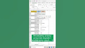 🗑️🎯 Usuń Puste Komórki w Excelu – Ekspresowo! 🚀 #excel #exceltips #pracaexcela #kursexcel