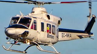 Rescue Bell 412 EC-NKA helicopter - Bombers GRAE