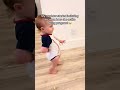 Baby imitates adults walking #foryou #fyp #funny #baby