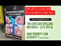 Spelling mistakes may result in loss of business not just repo - Lets try AI
