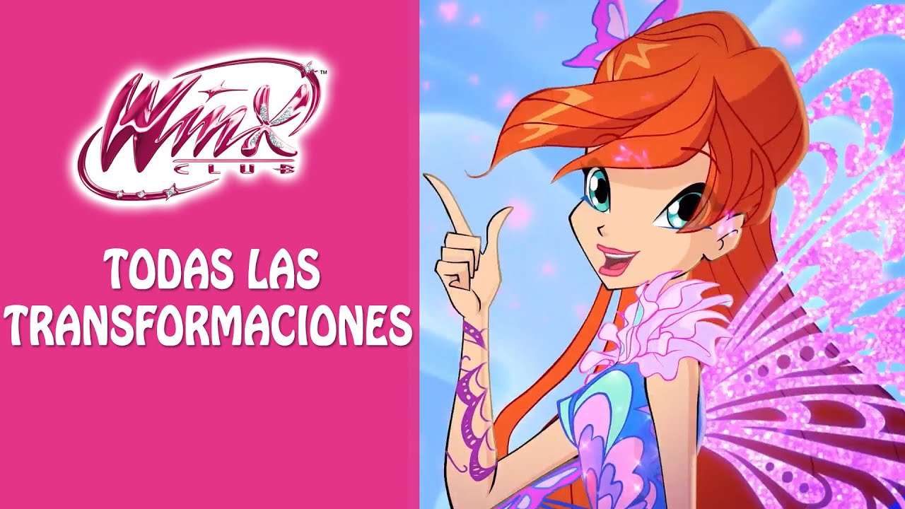 Winx Club - Todas las transformaciones - YouTube