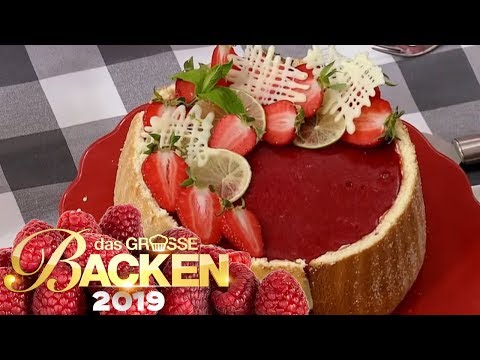 Spaghetti-Eis-Kuchen: Frische Erdbeer-Torte