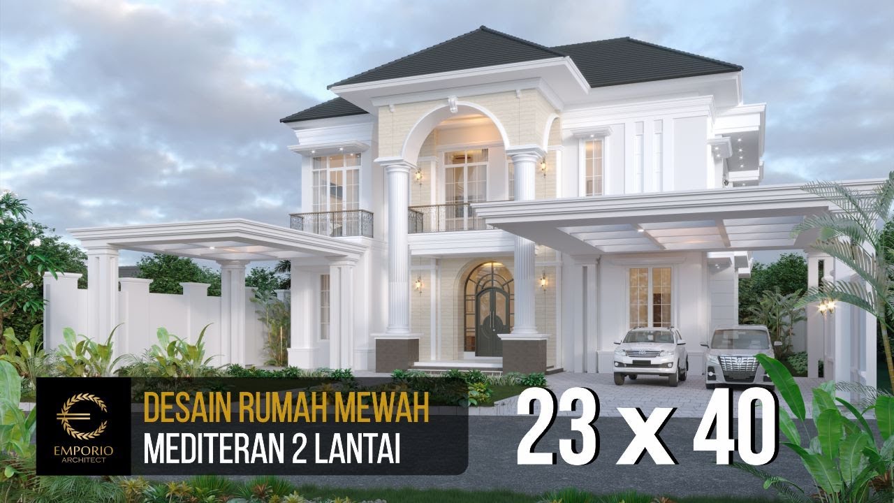 DESAIN RUMAH MEWAH DI MALAYSIA MILIK BAPAK DATUK SABRI DENGAN LEBAR 23M DAN PANJANG 40M 3D VIDEO YouTube