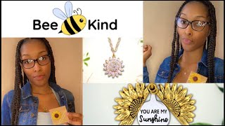 Bee Kind Shop Jewelry Unboxing + Review