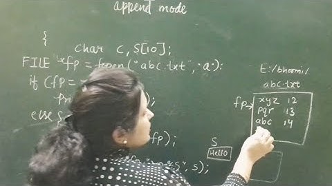 r+ and w+ mode in c |file handling