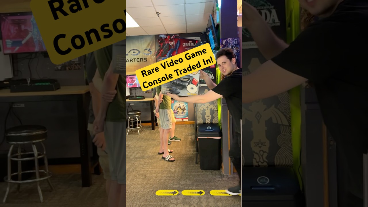 Rare Video Game Console Traded Into The Store! 