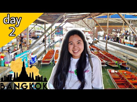 Video: Pasar Terapung Teratas Berdekatan Bangkok