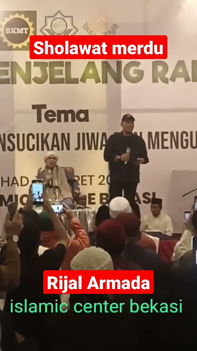 Rizal Armada - sholawat merdu #armadaband#buyayahya #islamic