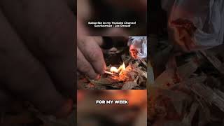 Starting a Fire With Damp Material | Survivorman | Les Stroud