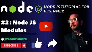 What is Modules in Node JS || Node JS Modules || Modules in Node js Modules with example || #2
