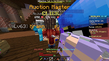 A weird Hypixel Sky block glitch