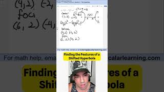 Finding the Features of a Shifted Hyperbola #hyperbola #maths #education