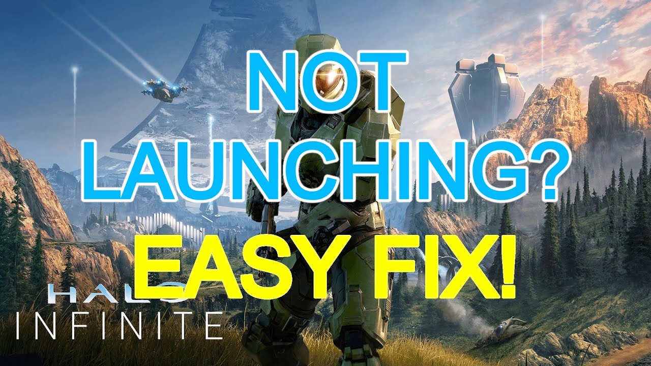 Halo Infinite NOT LAUNCHING? 1 MINUTE FIX!