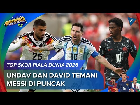 ak88 x 1001 toto login - Daftar Top Skor Piala Dunia 2026, Messi Kuasai Puncak Ditemani Undav dan David