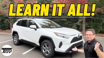 Learn All About Your 2023 RAV4 Hybrid LE: Buttons, Tech, Features!