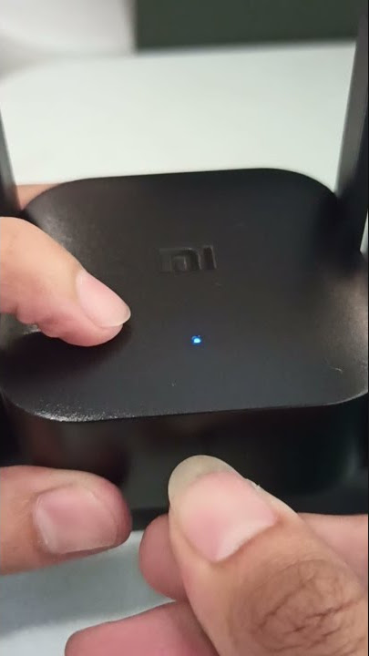 How to reset Mi WiFi Repeater Pro