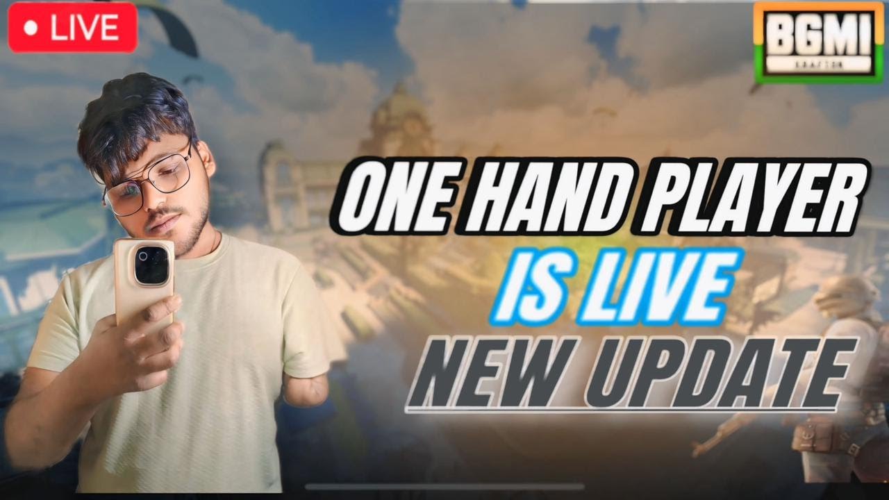 ONE HAND GAMER LIVE| SUPPORT ME - YouTube