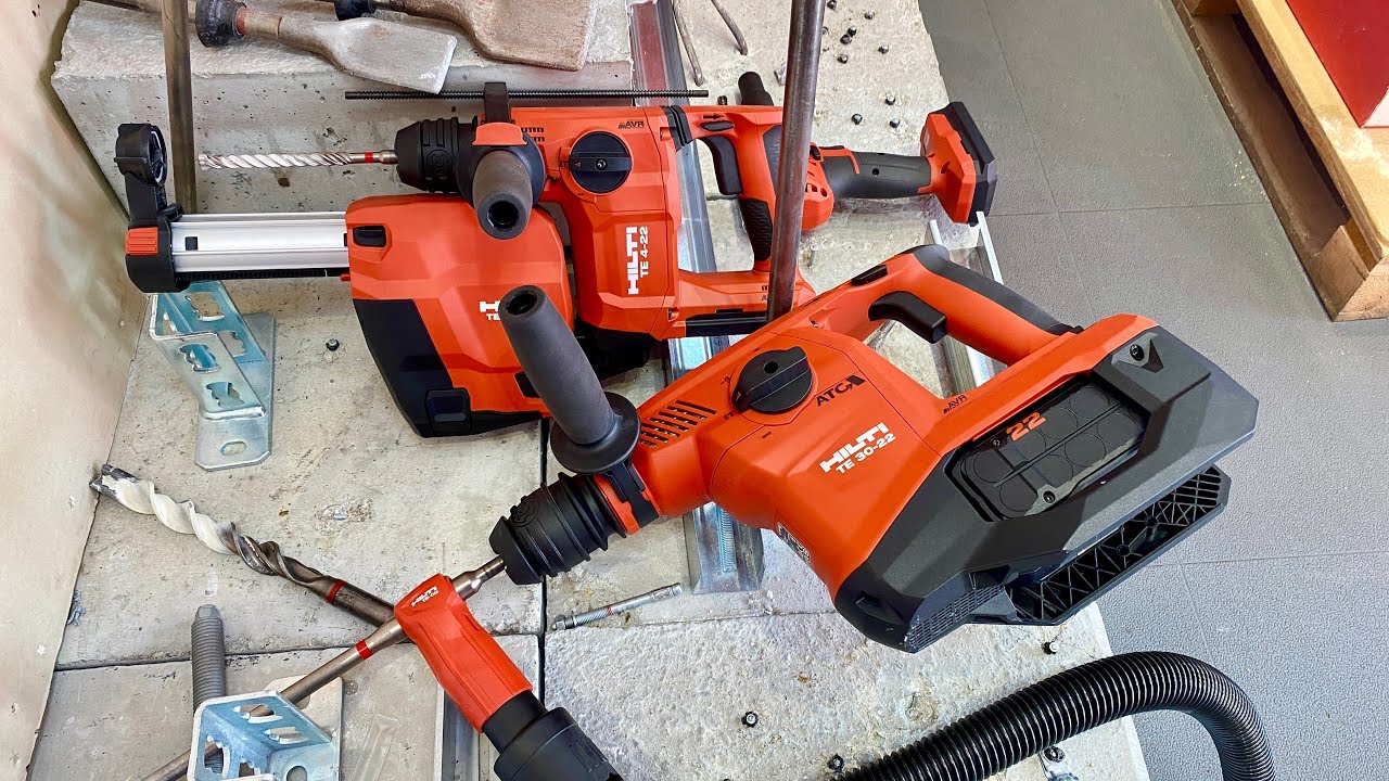 Am testat Hilti TE 4-22 si TE 30-22 Nuron