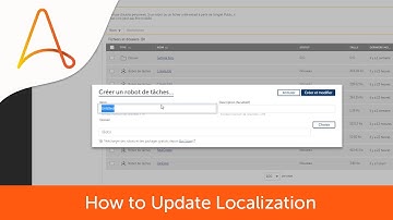 How to update localization | Automation 360