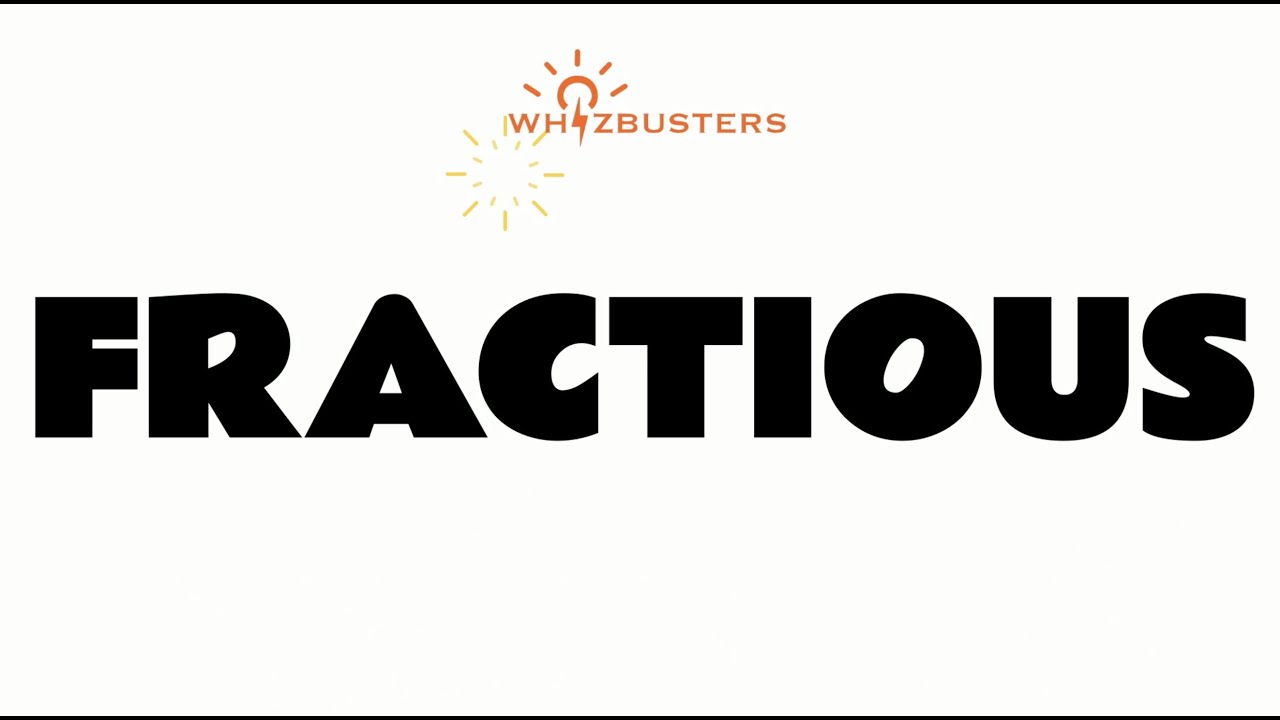 FRACTIOUS adjective Meaning Pronunciation And Examples In Sentences fractious-adjective-meaning-pronunciation-and-examples-in-sentences