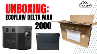 EcoFlow DELTA MAX 2000: The Best PORTABLE Power Station Solar Generator in 2022? (FULL UNBOXING) by Off Grid Stores 1,216 views 1 year ago 9 minutes, 3 seconds