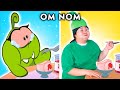 FUNNIEST COMPILATION OF SUPER OM NOM! | Parody of Om Nom&#39;s Story (Cut The Rope)! | Woa Parody