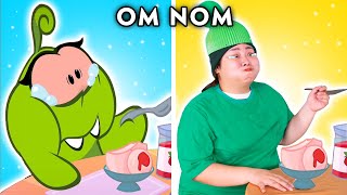 FUNNIEST COMPILATION OF SUPER OM NOM! | Parody of Om Nom&#39;s Story (Cut The Rope)! | Woa Parody