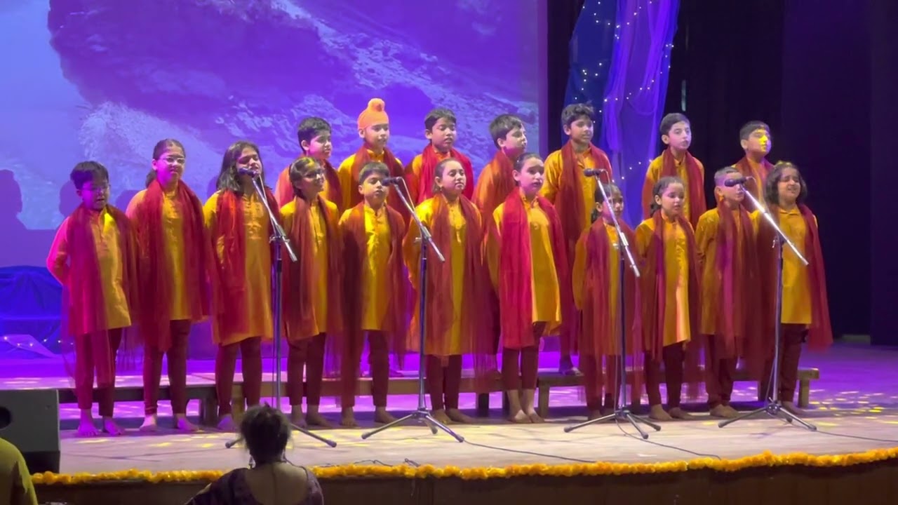 Vistar hai apar Ganga song Sanskriti school