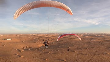 Surfing the dunes with OpenPPG Electric Paramotor