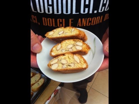 Cantucci la video ricetta della dell'ex pasticcere