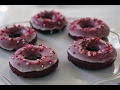 How to Make Red Velvet Donuts (using box cake mix)