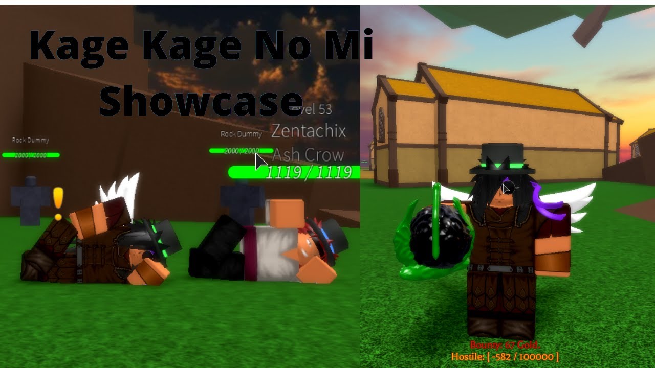 Kage Kage No Mi Showcase (Project XL) 