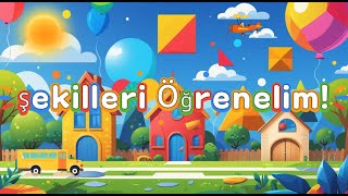 Neşeli Şekiller Şarkısı Şekilleri Eğlenerek Öğrenelim Tarçın Ile Biber