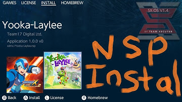 NSP file Install Walkthrough for SXOS v1.4