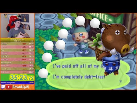Animal Crossing: All Debts (New Turnip Route) 35:23 [OLD]