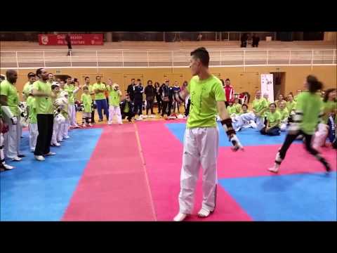 Taekwondo vinterträningsläger 2014 Madrid Spanien Sara Quiñones