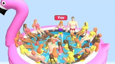 Hottub Run 🏃‍♂️ Game | New Update | Satisfying Gameplay Walk-through #games #gaming #hottubrun #game