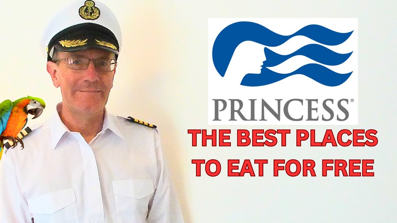 Princess Cruises FREE DINING, the BEST places to eat for free on Princess's cruise ship Sky Princess