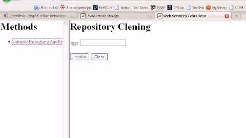 Multimedia Repository Cleaning in Pharos