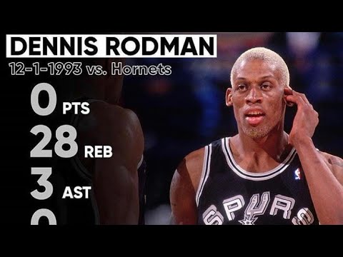 The Game Dennis Rodman Had 2 Points with 22 Rebounds