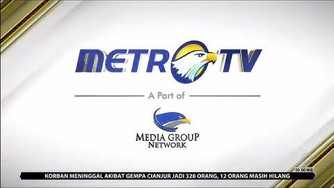 Station ID Metro TV 2022 (dengan tulisan A part of Media Group Network)