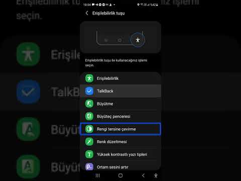 Android üzerinde erişilebilirlik kısayollarını yapılandırma