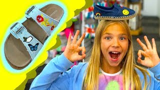 СУПЕР ШОППИНГ В АМЕРИКЕ ИДУ ВЫБИРАТЬ БОСОНОЖКИ Влог Barvina vlog