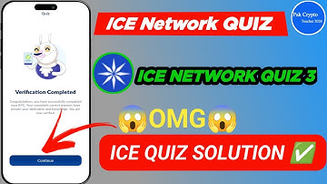 ICE Network Quiz KYC| ICE QUIZ| ICE QUIZ 3|ICE NETWORK QUIZ SOLUTION|ICE NETWORK QUIZ