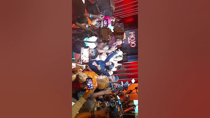 moment friends and colleagues of celebrant Toyosi Adesanya on the dance floor.