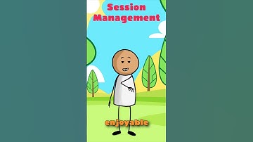 Programming analogies:- Session Management| Sticky animation #viralvideo #animation #short
