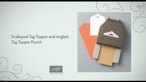 Tag Topper Punches by Stampin