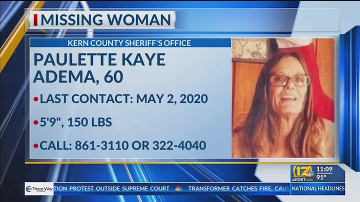Missing Woman: Paulette Kaye Adema